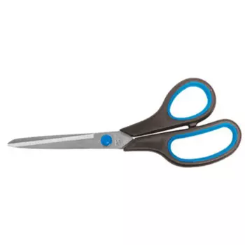 Fit F-67375 Ножницы бытовые нержавеющие, прорезиненные ручки, толщина лезвия 1,7 мм, 175 мм