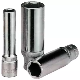 Force 5255014 1/4" Головка глубокая 6гр. 14 мм, L=50 мм
