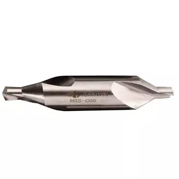 GARWIN INDUSTRIAL 102217-6,3 Сверло центровочное 6,3 мм, DIN 333, HSS-Co5, форма A, 120°, тип UNI