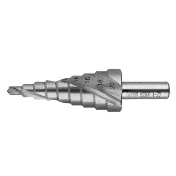 GARWIN INDUSTRIAL 102580-4-20-9 Сверло ступенчатое 4,0-20,0 мм, 9 ступеней, HSS-Co5, со спиральной канавкой