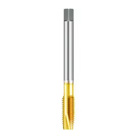 GARWIN 122060-M6 Метчик машинный М6x1 HSS-E, DIN 371, 6H, форма B, TIN, тип N