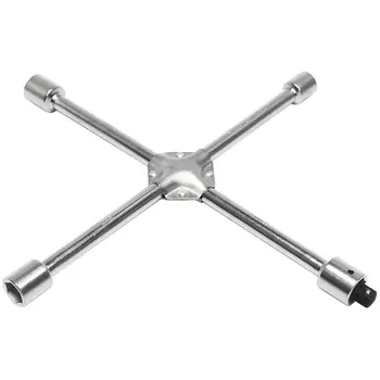 GARWIN 604410 Ключ баллонный крестообразный 17, 19, 21, 22 с переходником 1/2"