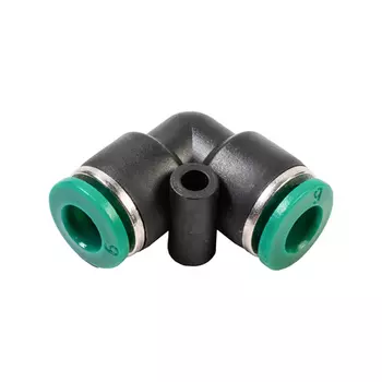 GARWIN PRO 808550-Г-6-6 Фитинг угловой цанговый 6 мм, пластм. корпус