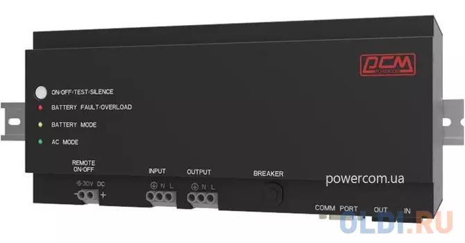 Источник бесперебойного питания Powercom DRU-500 300Вт 500ВА черный