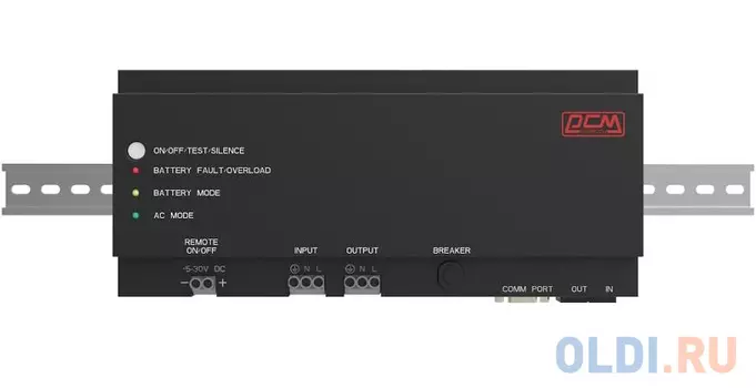 Источник бесперебойного питания Powercom DRU-850 510Вт 850ВА черный