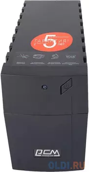 Источник бесперебойного питания Powercom RPT-600AP EURO USB 360Вт 600ВА