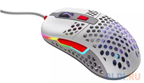 Мышь проводная Xtrfy M42 RETRO серый USB