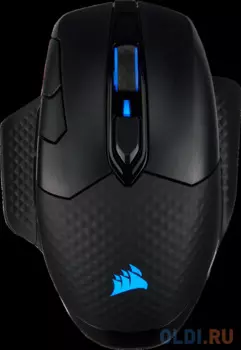 Игровая мышка Corsair Gaming™ CORSAIR DARK CORE RGB PRO, Wireless FPS/MOBA Gaming Mouse with SLIPSTREAM Technology, Black, Backlit RGB LED, 18000 DPI, Optical (EU version)