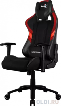 Кресло для геймеров Aerocool AERO 1 Alpha чёрный красный 4718009153578