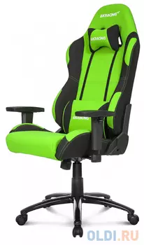 Игровое Кресло AKRacing PRIME (AK-K7018-BG) black/green