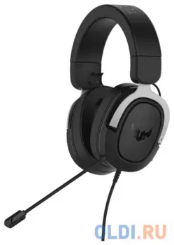 Игровая гарнитура проводная ASUS TUF Gaming H3 черный серый 90YH025S-B1UA00