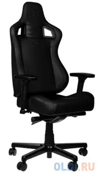 Игровое Кресло Noblechairs EPIC Compact (NBL-ECC-PU-BLA) Hybrid Leather / black/carbon