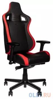 Игровое Кресло Noblechairs EPIC Compact (NBL-ECC-PU-RED) Hybrid Leather / black/red