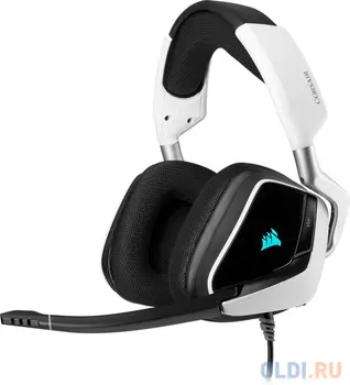 Игровая гарнитура проводная Corsair VOID RGB ELITE USB белый черный CA-9011204-EU