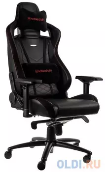 Кресло игровое Noblechairs NBL-PU-RED-002 чёрный красный