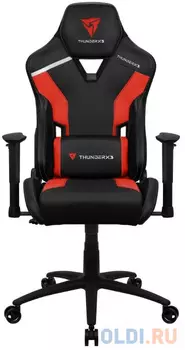 Игровое кресло ThunderX3 TC3 чёрно-красное (AIR Tech, экокожа, 2D, газлифт 4 кл., регулируемый угол наклона, механизм качания)