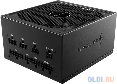 Игровой Блок питания Sharkoon Silent Storm Cool Zero 650W чёрный (650 Вт, 80 Plus Gold, 135 мм вентилятор)