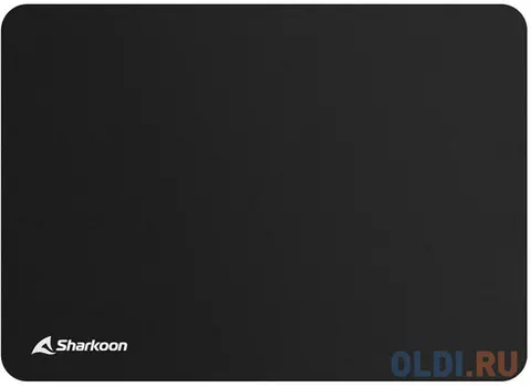 Игровой коврик для мыши Sharkoon 1337 V2 L чёрный (355 x 255 x 1,4 мм, текстиль, резина)