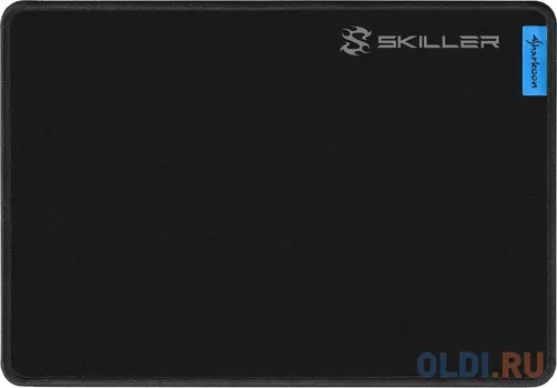 Игровой коврик для мыши Sharkoon SGP1 M чёрный (280 x 195 x 2,5 мм, обмётка, текстиль, резина)