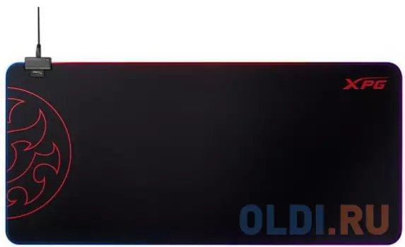 Игровой коврик для мыши XPG BATTLEGROUND XL PRIME (900 x 420 x 4 мм, RGB подсветка, USB, CORDURA®, каучук)