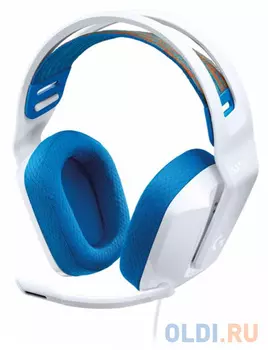 Игровая гарнитура проводная Logitech G335 Wired Gaming Headset белый 981-001018