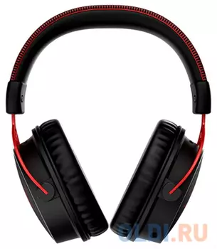 Игровая гарнитура беспроводная HyperX Cloud Alpha черный красный HHSA1-DH-BK/G