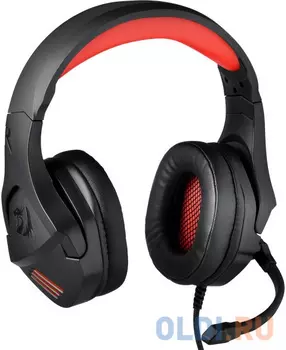 Игровая гарнитура Theseus красный + черный, кабель 2 м Redragon