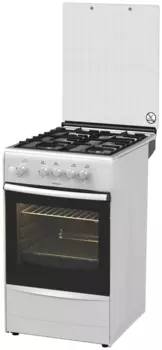 Плита газовая Дарина 1B GM341 107 W, белый (1B GM341 107 W)