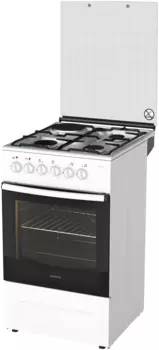 Плита комбинированная Дарина F KM341 323 W, белый (F KM341 323 W)