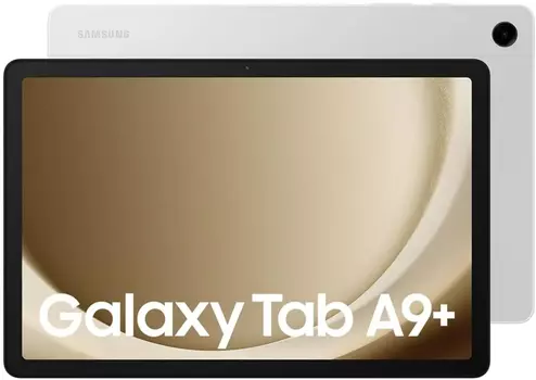 Планшет Samsung Galaxy Tab A9+ 5G 11" 1920x1200 PLS, Qualcomm Snapdragon 695, 8Gb RAM, 128Gb, 3G/4G LTE/5G, WiFi, BT, 7.04 А·ч, Android 13, серебристый (SM-X216BZSECAU)