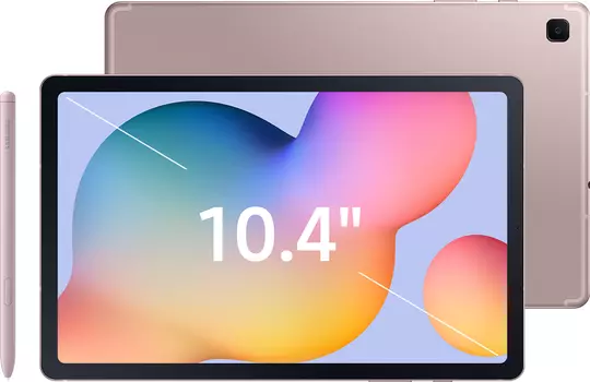 Планшет Samsung Galaxy Tab S6 Lite SM-P620 10.4" 2000x1200, Exynos 1280, 4Gb RAM, 64Gb, WiFi, BT, 7.04 А·ч, Android 14, розовый (SM-P620NZIACAU)