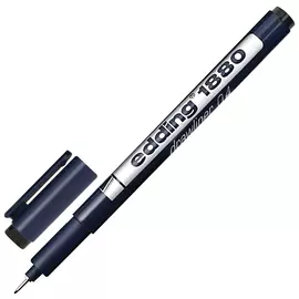 Ручка капиллярная (Линер) Edding Drawliner 1880, черная, толщина письма 0,4 мм, водная основа, E-1880-0.4/1