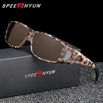 SPEEDHYUN Retro Design Polarized Sunglasses UV400 Women Men Outdoor Sports Eyewear Accessory Unisex