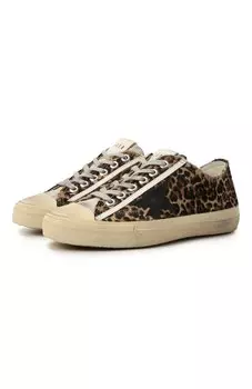 Кожаные кеды V-Star Golden Goose Deluxe Brand