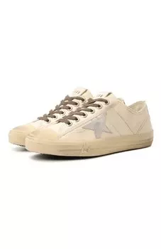 Кожаные кеды V-Star Golden Goose Deluxe Brand