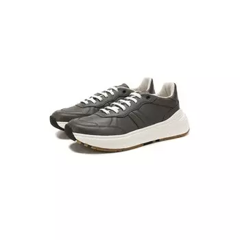 Кожаные кроссовки Bottega Veneta