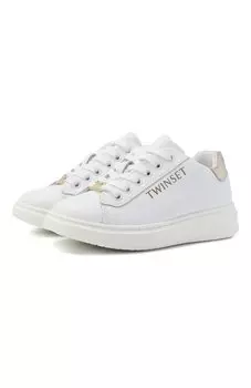 Кожаные кеды Twinset