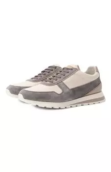 Кожаные кроссовки Brunello Cucinelli