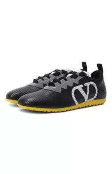 Кожаные кроссовки Chromathon Valentino