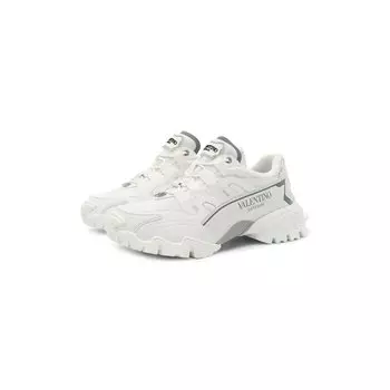 Кожаные кроссовки Climbers Valentino