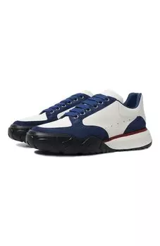 Кожаные кроссовки Court Trainer Alexander McQueen
