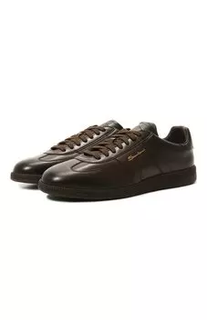 Кожаные кеды DBS-Olympic Santoni