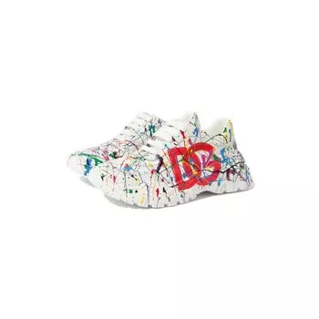 Кожаные кроссовки Dolce &amp; Gabbana