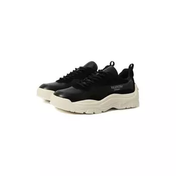 Кожаные кроссовки Gumboy Valentino