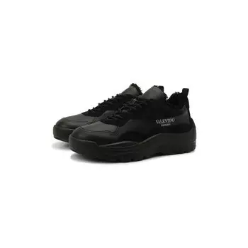 Кожаные кроссовки Gumboy Valentino