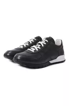 Кожаные кроссовки Kiton