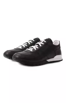 Кожаные кроссовки Kiton