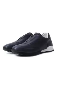 Кожаные кроссовки Kiton
