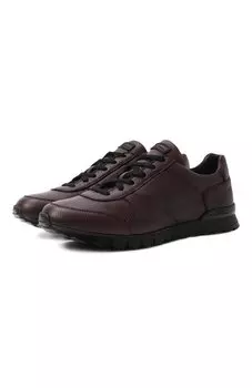 Кожаные кроссовки Kiton