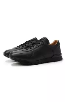 Кожаные кроссовки Kiton